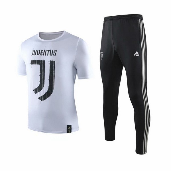 Entrenamiento Juventus Conjunto Completo 2019-2020 Negro Blanco